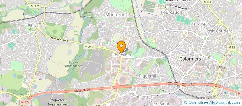 localisation de l'entreprise LOCUS à COLOMIERS