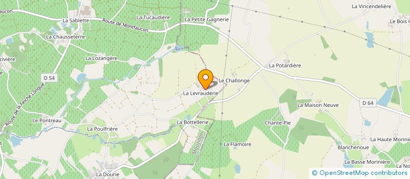 localisation de l'entreprise LOCUS à MOUZILLON