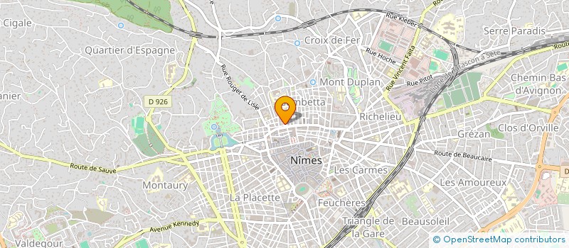 localisation de l'entreprise LOCUS CERTUS  NIMES
