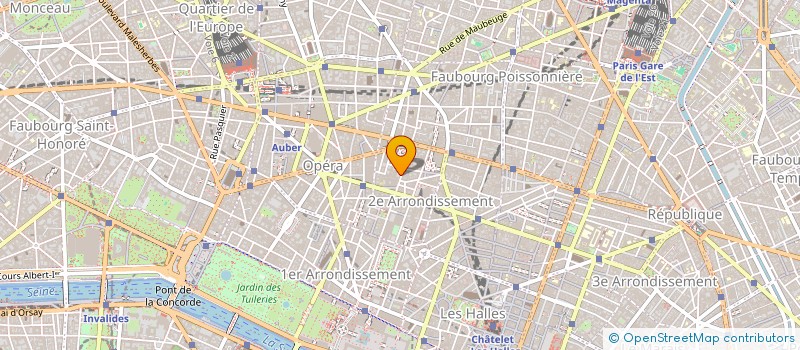 localisation de l'entreprise LOCUS ESPERANCE  PARIS