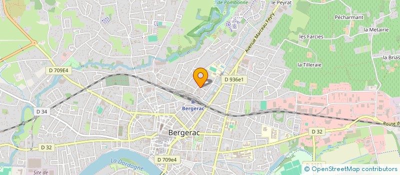 localisation de l'entreprise LOCUS OCCURSUS à BERGERAC