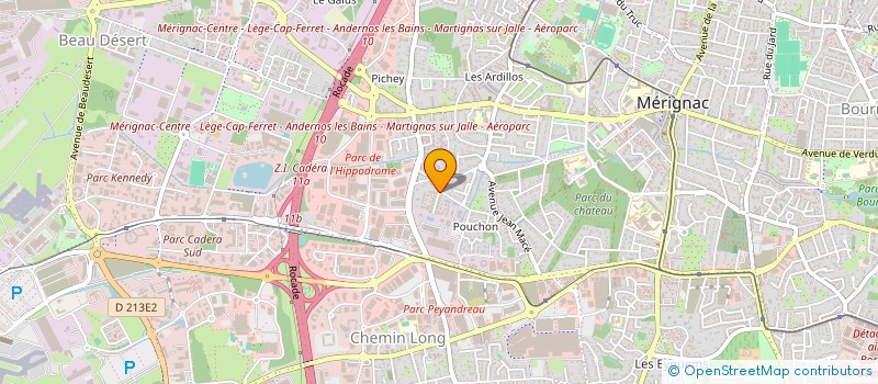 localisation de l'entreprise LOCUTA à BEGLES