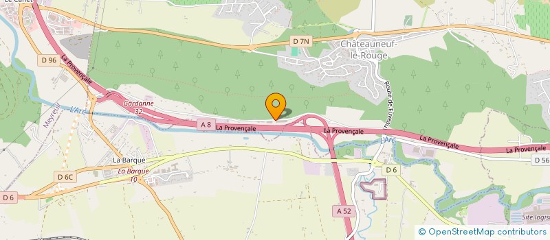 localisation de l'entreprise LOCX BUREAU  CHATEAUNEUF-LE-ROUGE