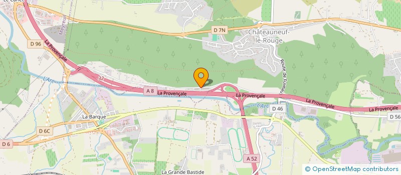 localisation de l'entreprise LOCX'GAP  CHATEAUNEUF-LE-ROUGE