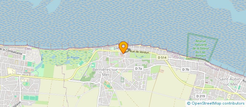 localisation de l'entreprise LODA à BERNIERES-SUR-MER
