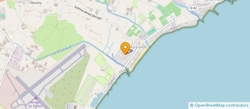 localisation de l'entreprise LODA à HYERES