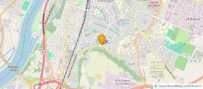 localisation de l'entreprise LODACE à VALENCE