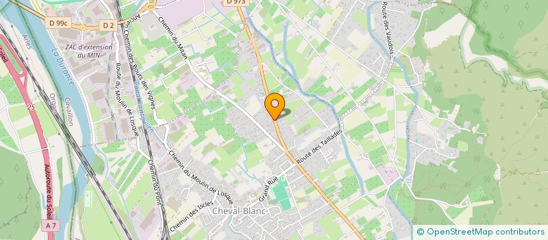 localisation de l'entreprise LODAD  CHEVAL-BLANC