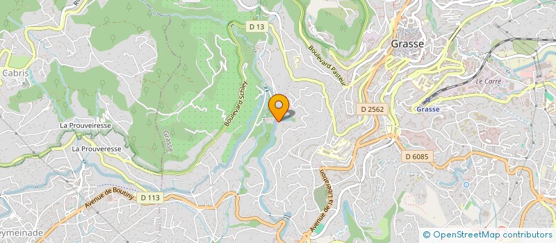 localisation de l'entreprise LODAL à GRASSE