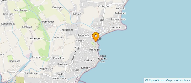 localisation de l'entreprise LODALEX  LOCTUDY