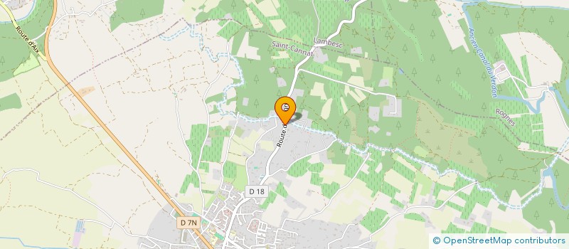 localisation de l'entreprise LODAMOD FASHION COMPANY  SAINT-CANNAT