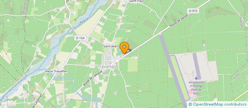 localisation de l'entreprise LODAN  CAMARET-SUR-AIGUES