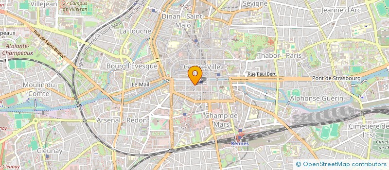 localisation de l'entreprise LODAN CLUB  RENNES