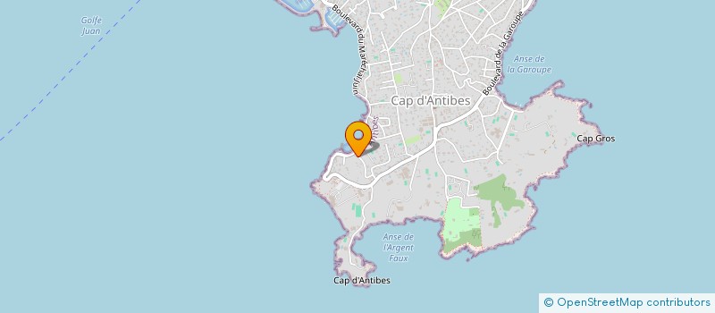 localisation de l'entreprise LODC à ANTIBES