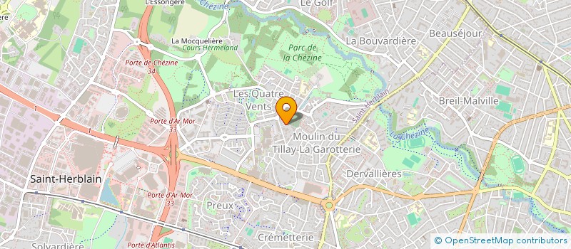 localisation de l'entreprise LODEVA CONSEIL à SAINT-HERBLAIN