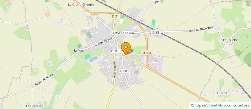 localisation de l'entreprise LODG'ING  CONLIE