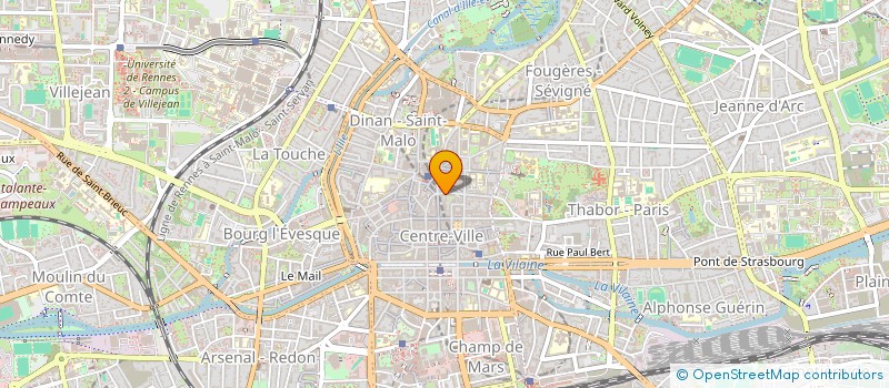 localisation de l'entreprise LODGE  RENNES