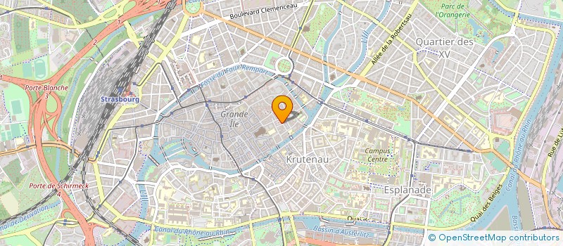 localisation de l'entreprise LODGE à STRASBOURG