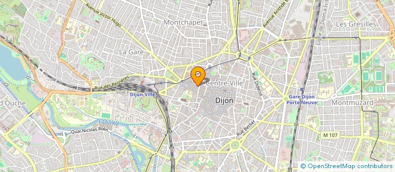 localisation de l'entreprise LODGE à DIJON