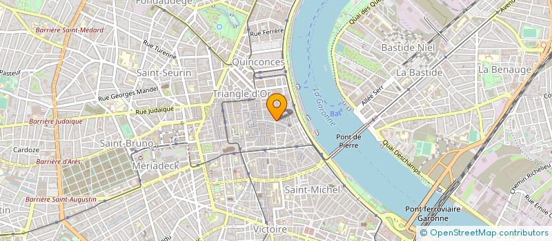 localisation de l'entreprise LODGE à BORDEAUX