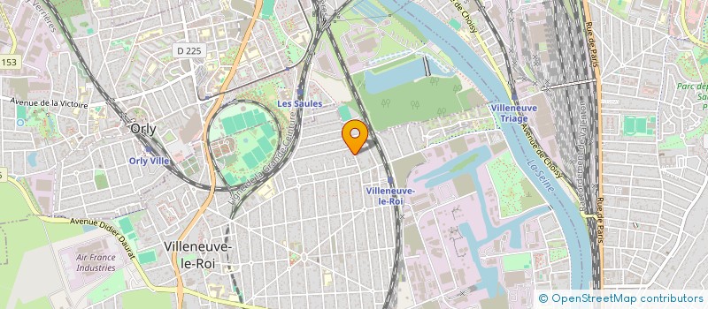 localisation de l'entreprise LODGE AND CO.  VILLENEUVE-LE-ROI