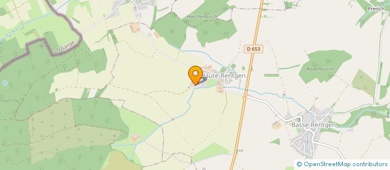 localisation de l'entreprise LODGE DU GRAND CERF  BASSE-RENTGEN