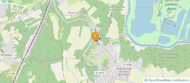 localisation de l'entreprise LODGE VALLEE  CARNETIN