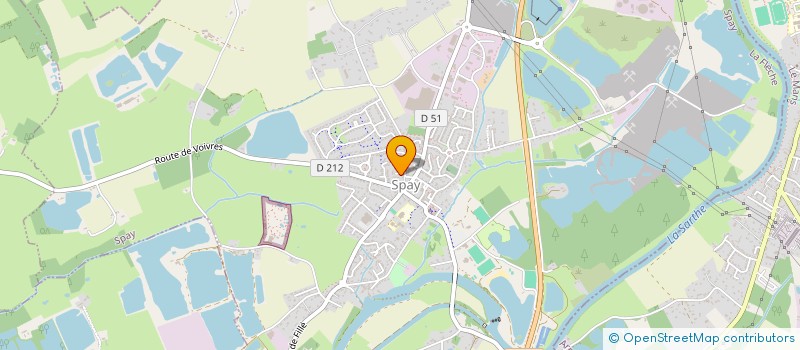 localisation de l'entreprise LODGER  SPAY