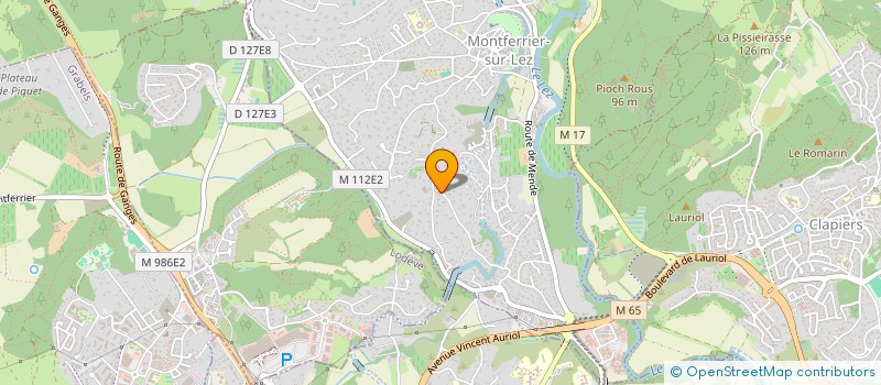 localisation de l'entreprise LODI 37 à MONTPELLIER