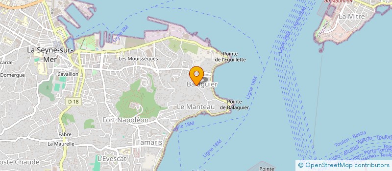 localisation de l'entreprise LODI à LA SEYNE-SUR-MER