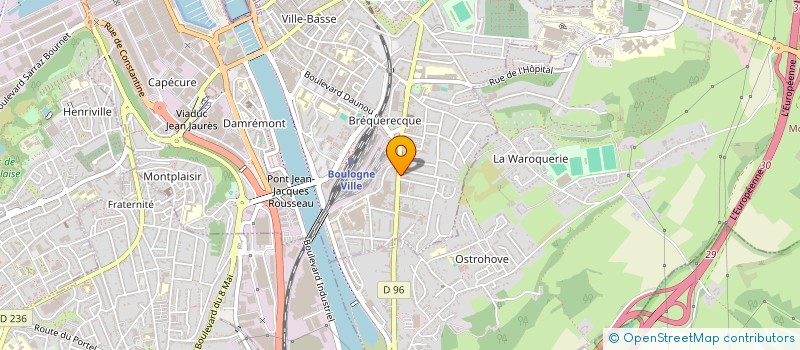 localisation de l'entreprise LODIA  BOULOGNE-SUR-MER