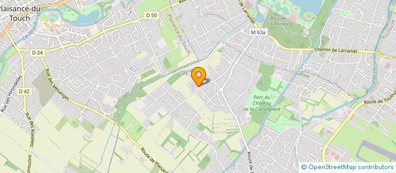 localisation de l'entreprise LODIE31 à SAINT-PAUL