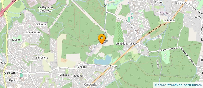 localisation de l'entreprise LODIEM  CANEJAN