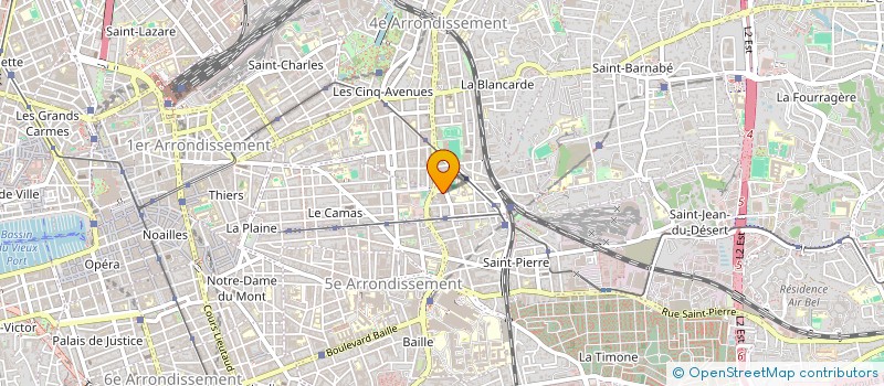 localisation de l'entreprise LODIMA SERVICES  MARSEILLE