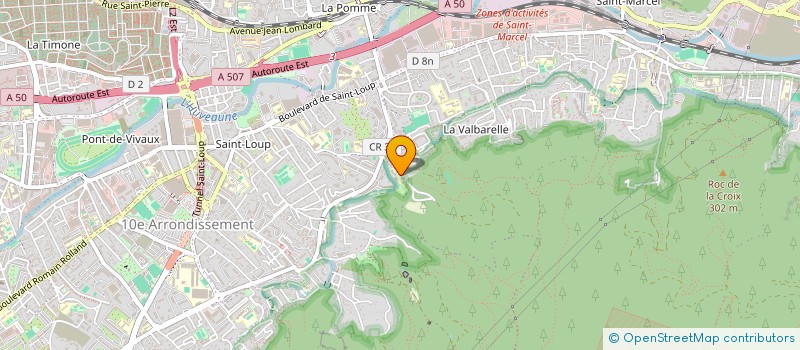 localisation de l'entreprise LODIRECT à MARSEILLE