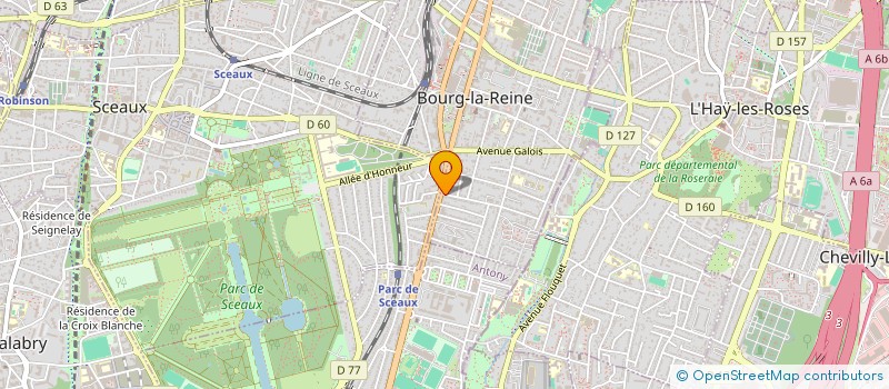 localisation de l'entreprise LODISSENCE SAS à BOURG-LA-REINE