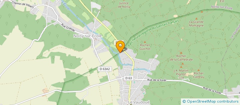 localisation de l'entreprise LODITECH  LE VAUDOUE