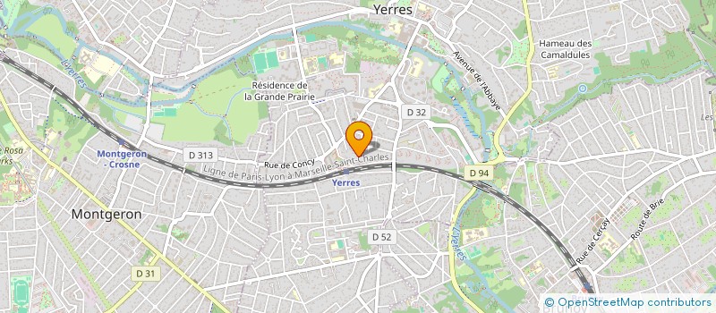 localisation de l'entreprise LODL  YERRES