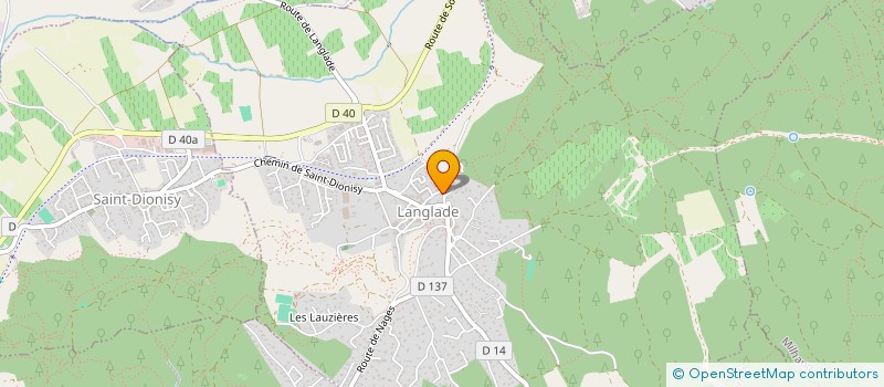 localisation de l'entreprise LODO-MOTIK à LANGLADE