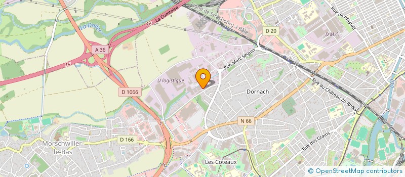 localisation de l'entreprise LODOLO PIERRE ET MAZAEFF ARMAND  MULHOUSE