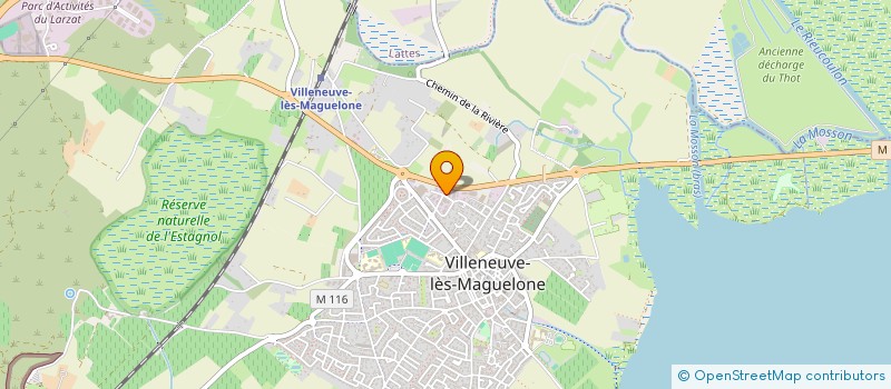 localisation de l'entreprise LODREAM  VILLENEUVE-LES-MAGUELONE