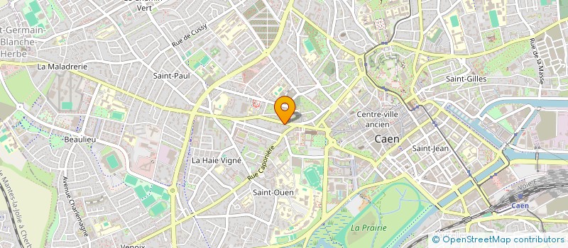 localisation de l'entreprise LODRIANE à CAEN