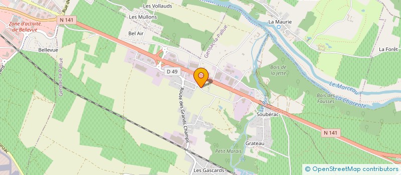 localisation de l'entreprise LOEBET IMMOBILIER  PUYMOYEN