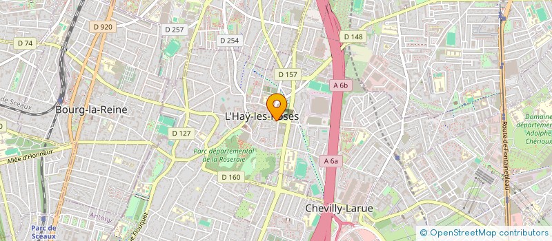 localisation de l'entreprise LOEKA TRANSPORT  L'HAY-LES-ROSES