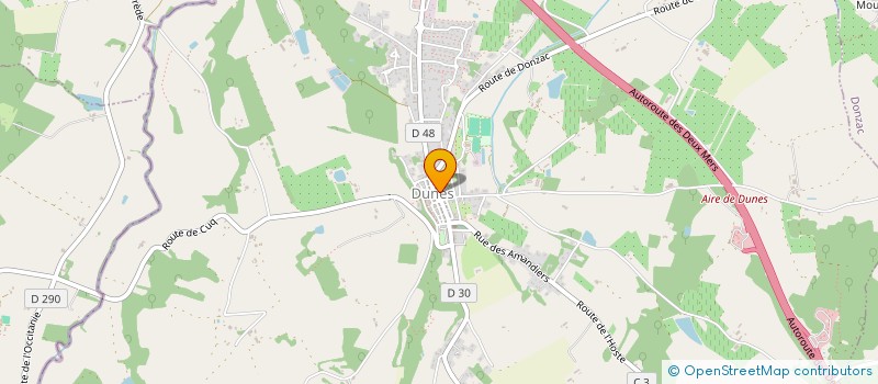 localisation de l'entreprise LOELI INVEST  AUVILLAR