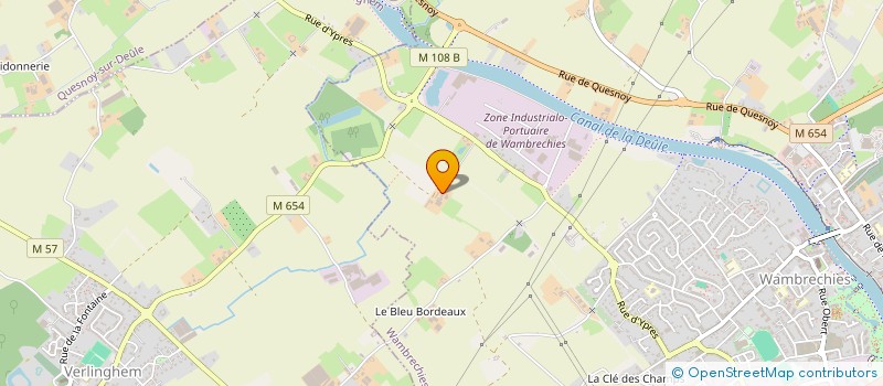 localisation de l'entreprise LOEMA  WAMBRECHIES