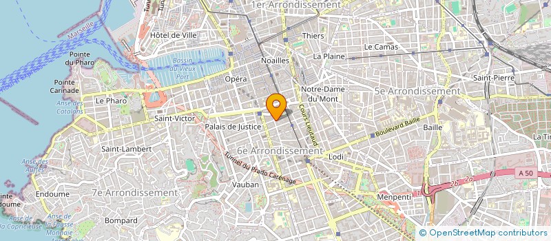 localisation de l'entreprise LOEMA à MARSEILLE