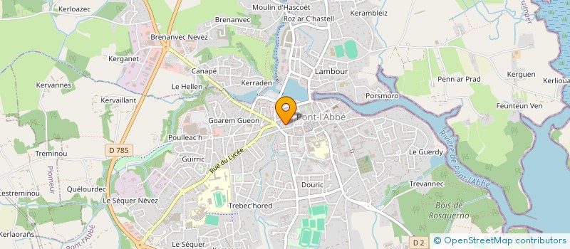 localisation de l'entreprise LOEMA BACHATA à QUIMPER
