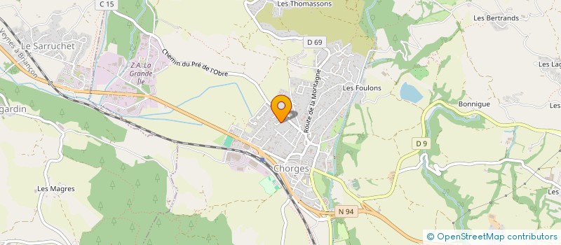 localisation de l'entreprise LOEN à LA BATIE NEUVE