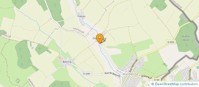 localisation de l'entreprise LOENN  WALDWISSE